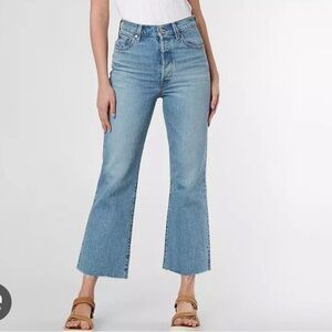 Levi's Women's Ribcage Flare Cropped Jeans
